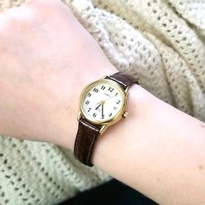 Timex brown watch